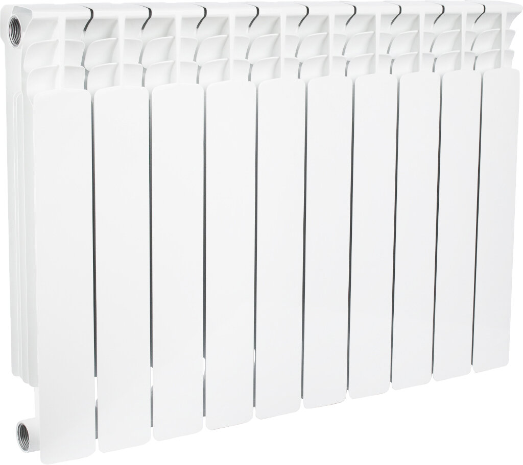 Изображение товара Радиатор биметаллический Stout Space 10 секций боковое подключение