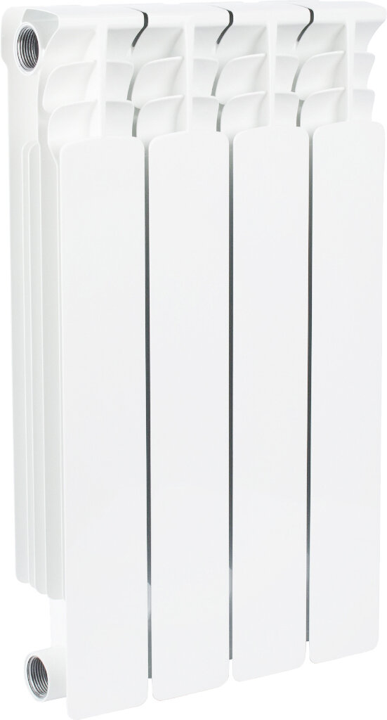 Изображение товара Биметаллический радиатор Stout Space SRB-0310-050004 4 секции боковое подключение