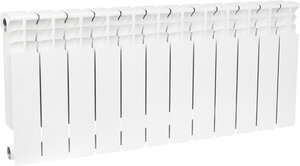 Изображение товара Радиатор биметаллический Stout Space SRB-0310-035012 12 секций, боковое подключение, SRB-0310-035012