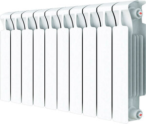 Изображение товара Радиатор биметаллический Rifar Monolit Ventil 500 6 секций верхнее левое подключение