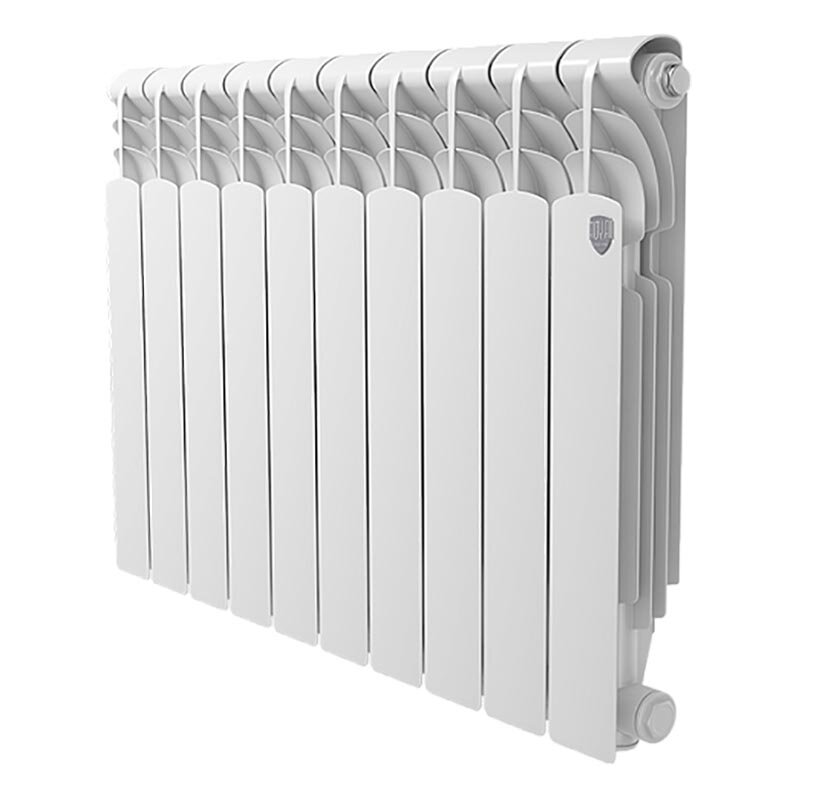 Изображение товара Радиатор алюминиевый Royal Thermo Revolution 2.0 500 10 секций, боковое подключение, RTR250010