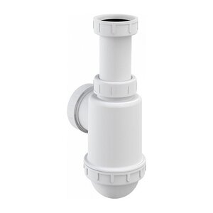 Изображение товара Сифон для мойки AlcaPlast A443 с накидной гайкой 6/4