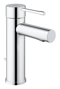 Изображение товара Смеситель для раковины Grohe Essence+ хром однорычажный с донным клапаном Изображение товара Смеситель для раковины Grohe Essence+ хром однорычажный с донным клапаном