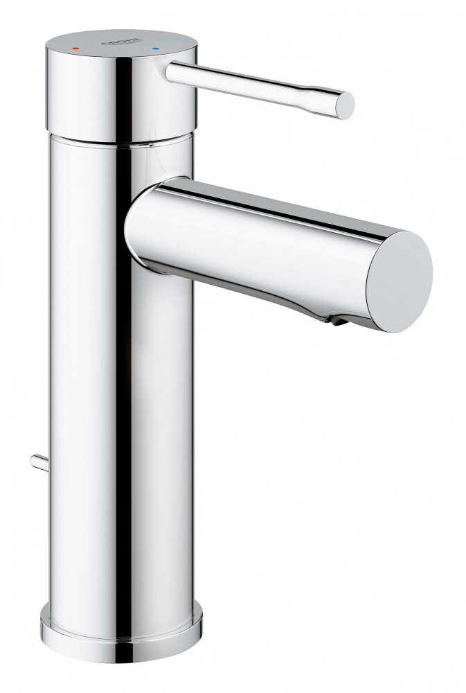 Изображение товара Смеситель для раковины Grohe Essence+, 23379001, с донным клапаном, хром