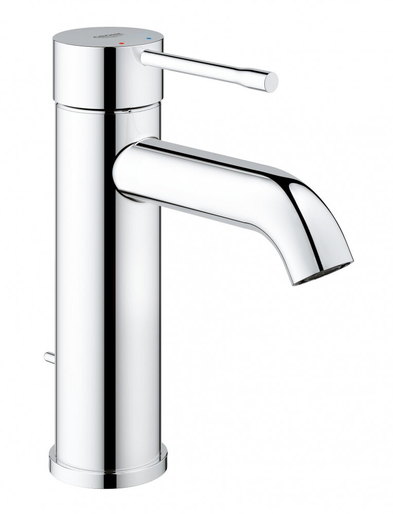 Изображение товара Смеситель для раковины Grohe Essence+ 23591001 с донным клапаном хром