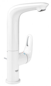 Изображение товара Смеситель для раковины Grohe Eurostyle 2015, 23569LS3, с донным клапаном, белая луна