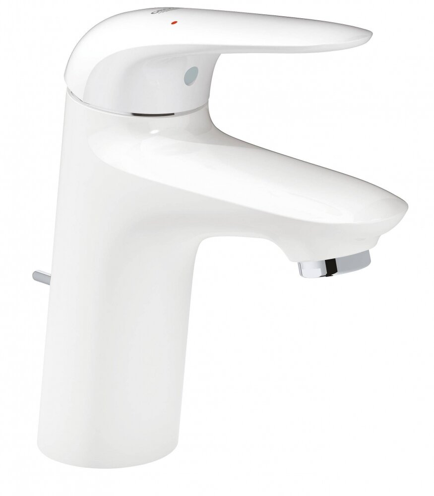 Изображение товара Смеситель для раковины Grohe Eurostyle 2015, 23707LS3, с донным клапаном, белая луна Изображение товара Смеситель для раковины Grohe Eurostyle 2015, 23707LS3, с донным клапаном, белая луна