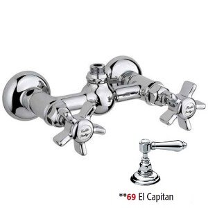 Изображение товара Смеситель Nicolazzi Tradizionale 1425CR69 для душа Италия хром традиционный стиль