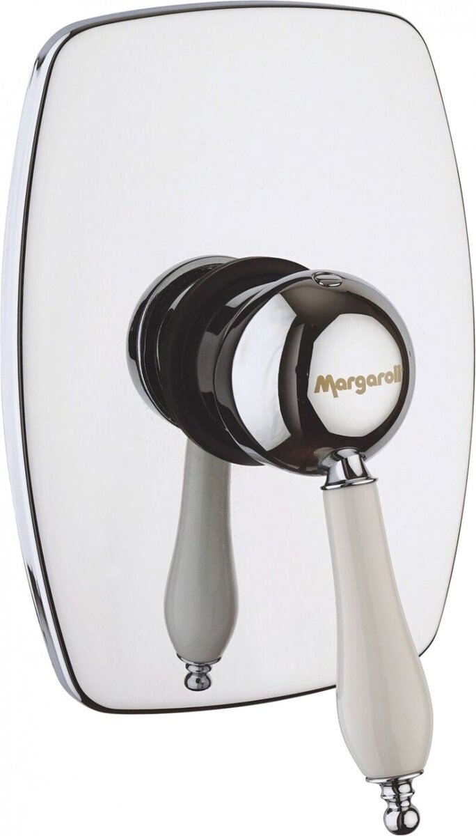 Изображение товара Встраиваемый смеситель для душа Margaroli Classica RU1007AA01CR с хромом и внутренней частью Италия
