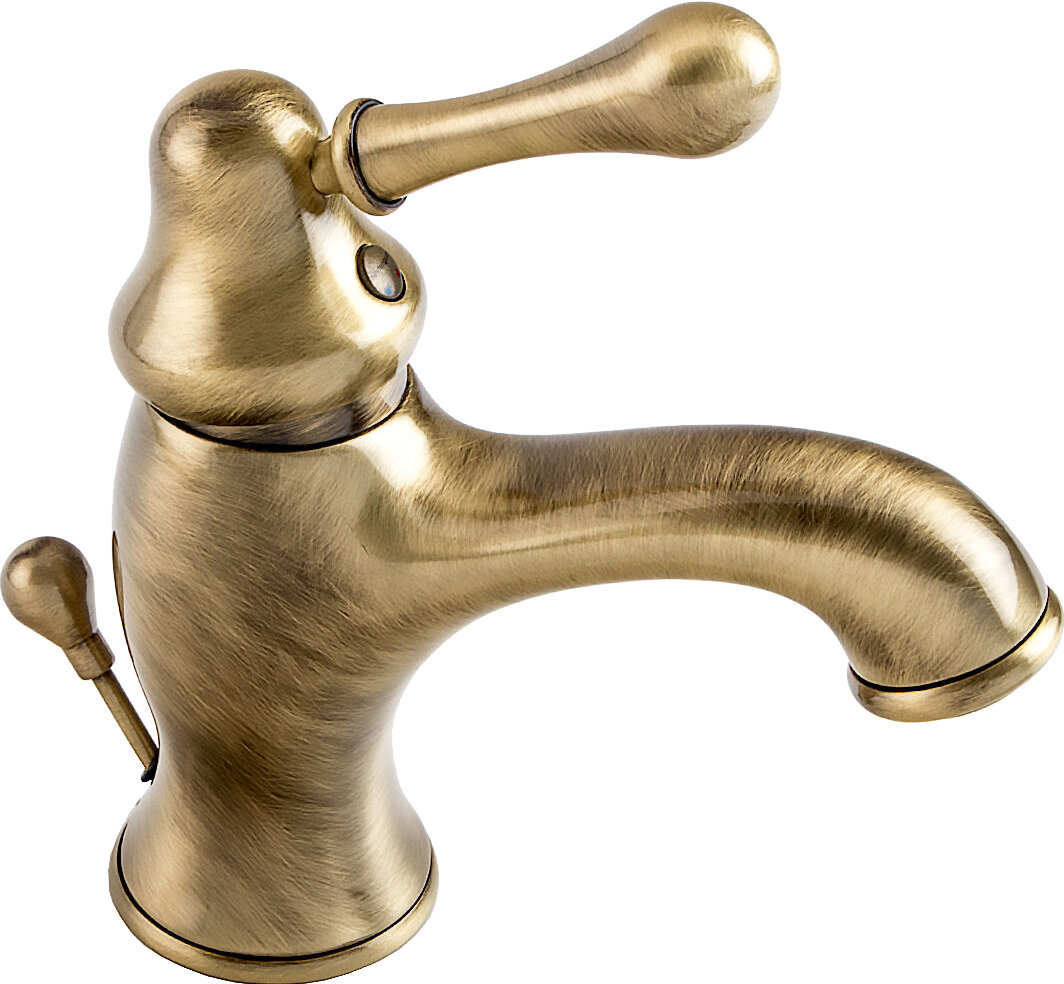 Изображение товара Смеситель для раковины Bugnatese Maya 8913BR, с донным клапаном, бронза