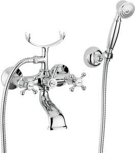 Изображение товара Смеситель для ванны и душа Bugnatese Lady 902CR, с гарнитуром, хром