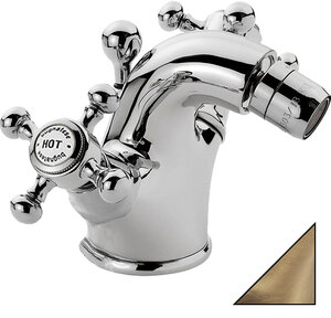 Изображение товара Смеситель для биде Bugnatese Lady 944BR, с донным клапаном, бронза