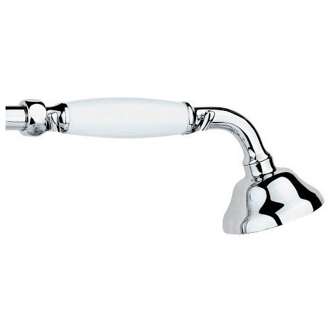 Изображение товара Душевая лейка Nicolazzi Doccia Classica C7104BZ хром / белый, классика и качество Изображение товара Душевая лейка Nicolazzi Doccia Classica C7104BZ хром / белый, классика и качество
