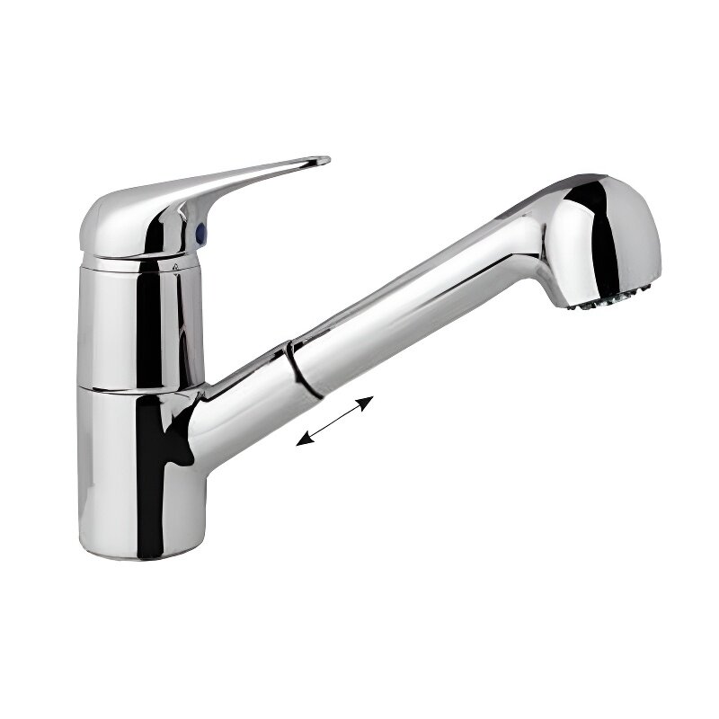 Изображение товара Качественный кухонный смеситель Nicolazzi 4310CR58 с однорычажным управлением