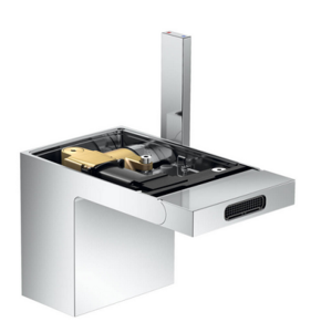 Изображение товара Смеситель для биде Axor MyEdition, 47212000, с донным клапаном, хром, без панели