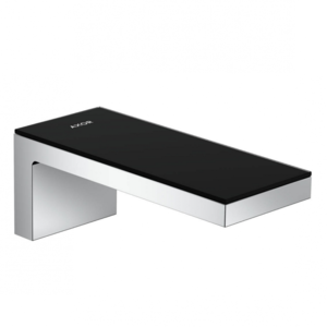 Изображение товара Излив для ванны Axor MyEdition 47410600 с черной панелью, 176 мм
