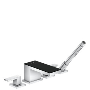 Изображение товара Смеситель для ванны и душа Axor MyEdition 47430600 с душевым гарнитуром, монтаж на борт ванны