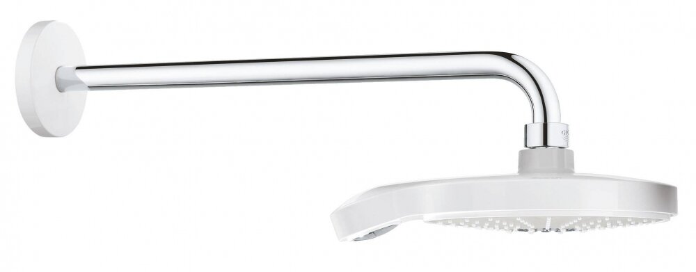 Изображение товара Верхний душ Grohe Power&Soul Cosmopolitan 26172LS0, 190х190 мм, 4 режима струи, с держателем, белый