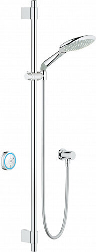 Изображение товара Душевая система Grohe Rainshower Solo F-digital с электронной панелью и термостатом Изображение товара Душевая система Grohe Rainshower Solo F-digital с электронной панелью и термостатом