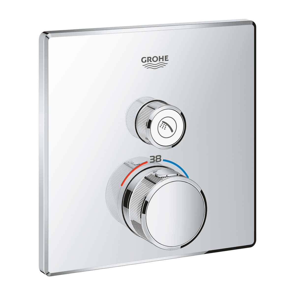 Изображение товара Термостатический смеситель для ванны и душа Grohe Grohtherm SmartControl хром