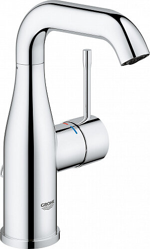Изображение товара Смеситель для раковины Grohe Essence New с поворотным изливом и хромовым покрытием Изображение товара Смеситель для раковины Grohe Essence New с поворотным изливом и хромовым покрытием
