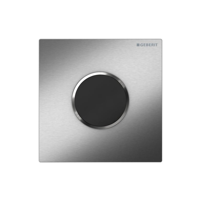 Изображение товара ИК-привод для писсуара Geberit HyTronic Sigma Type 10 116.035.SN.1, черный/нержавеющая сталь