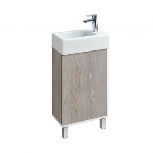 Изображение товара Тумба под раковину Aquaton Эмма, напольная, 45 х 62,5 см, цвет фасада - дуб навара 1A221601EAD80