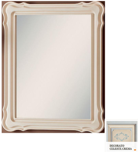 Изображение товара Зеркало Cezares Roma ROMA.04 75 x 95 см настенное, цвет бело-бежевый (decorato)