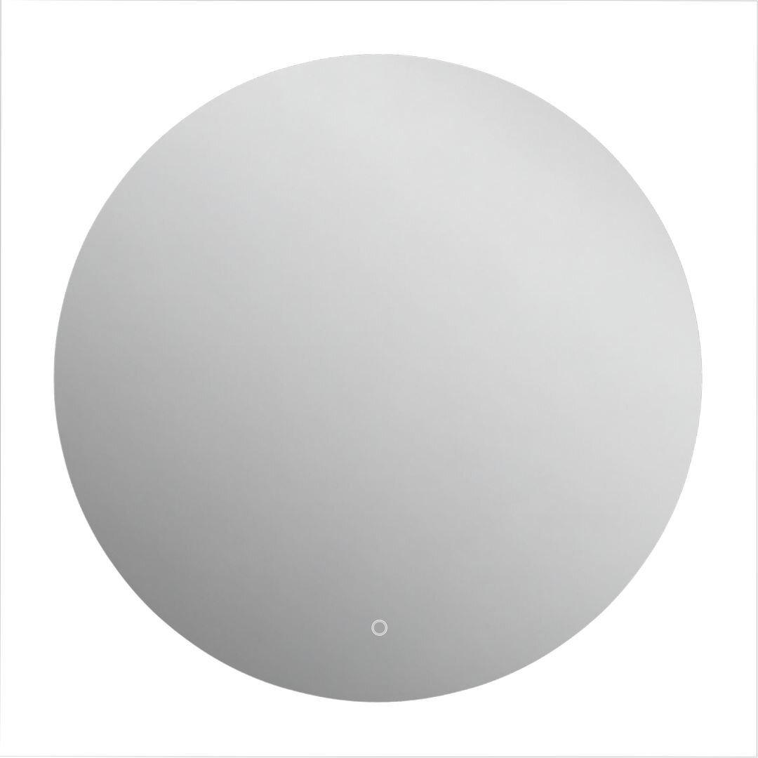 Изображение товара Зеркало DQ Дортмунд Классик DQMDOR80C, 80 см, LED-подсветка, сенсорный выключатель, цвет белый