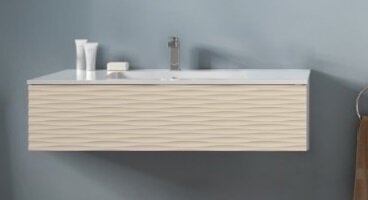 Изображение товара Подвесная тумба под раковину Cezares Bali 120 см белый матовый Ванная мебель