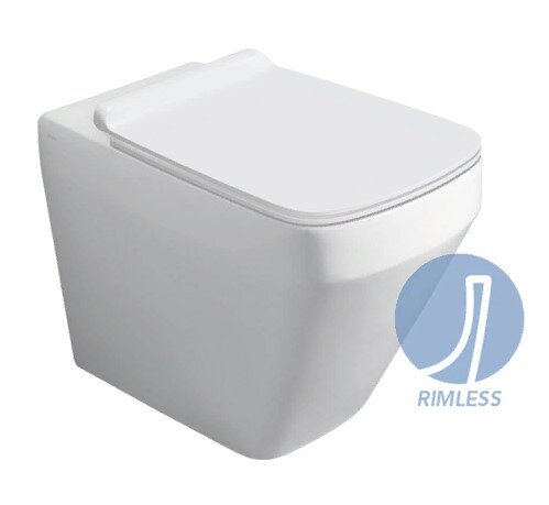 Изображение товара Приставной унитаз Simas Baden Baden BB01bi безободковый