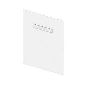 Изображение товара Стеклянная панель TECE TECElux 9650000 с механической клавишей смыва, с блоком управления, цвет белый Изображение товара Стеклянная панель TECE TECElux 9650000 с механической клавишей смыва, с блоком управления, цвет белый