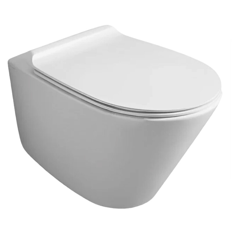 Изображение товара Подвесной унитаз Simas Gambassi GA18bi безободковый белый Италия