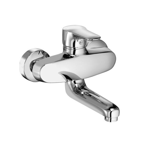 Изображение товара Смеситель Kludi Objekta 328810575 для кухонной мойки, настенный, длина излива 11.5 см
