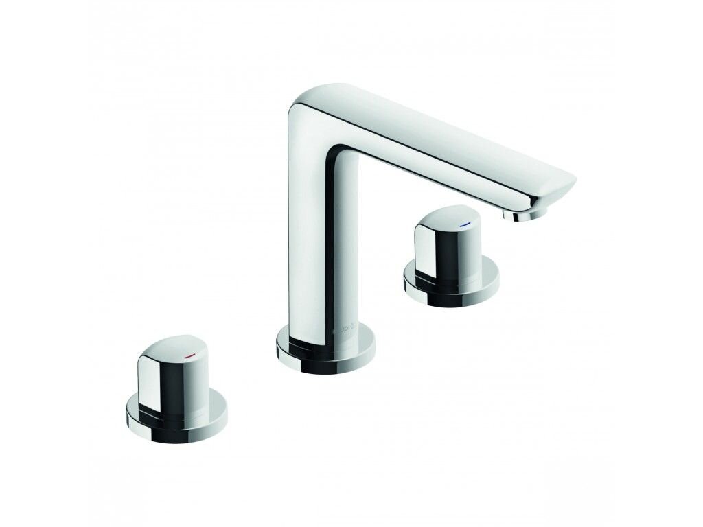 Изображение товара Смеситель Kludi Ameo 413930530 для раковины на 3 отверстия, ручки закругленные