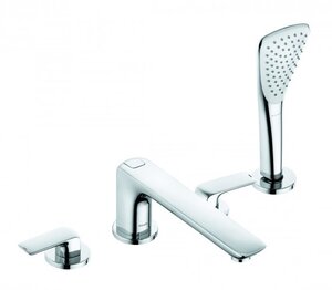 Изображение товара Смеситель Kludi Ameo 414240575 для ванны и душа на 4 отверстия, рычаги плоские