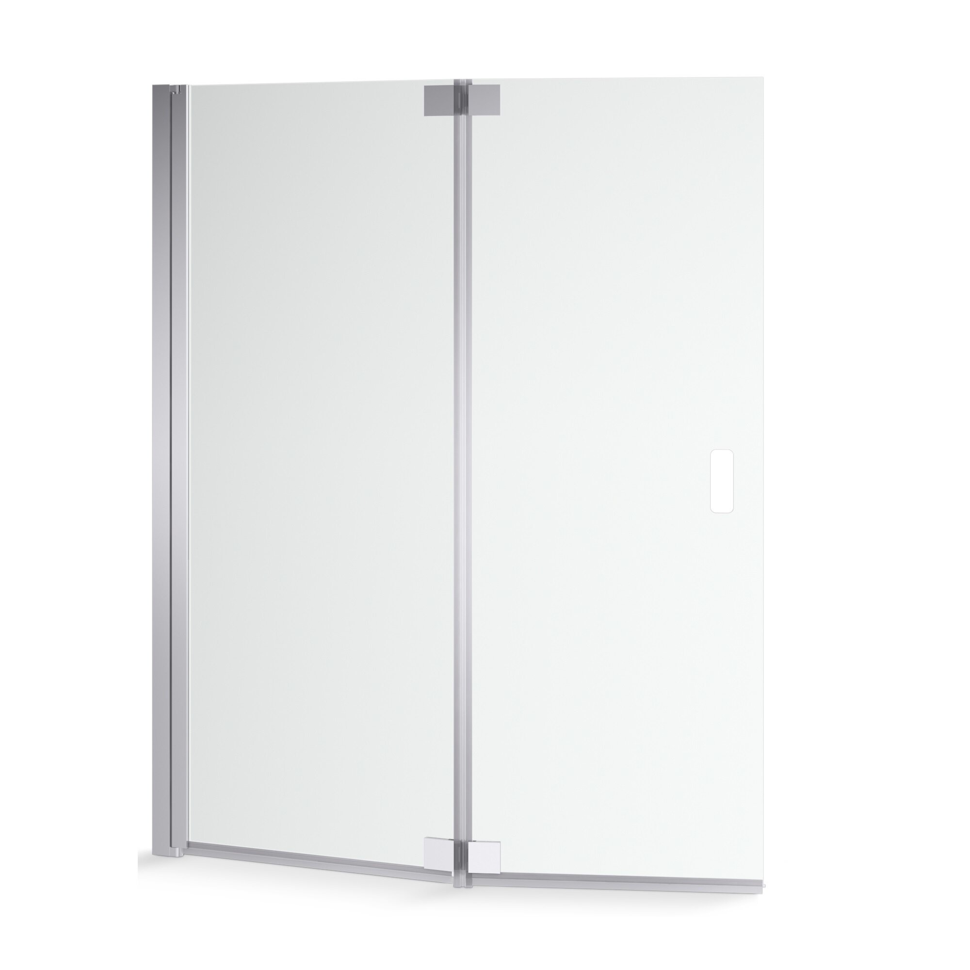 Изображение товара Шторка на ванну Jacob Delafon Bastille E6D510-GA, 120 x 140 см, распашная, стекло прозрачное, профиль хром Изображение товара Шторка на ванну Jacob Delafon Bastille E6D510-GA, 120 x 140 см, распашная, стекло прозрачное, профиль хром