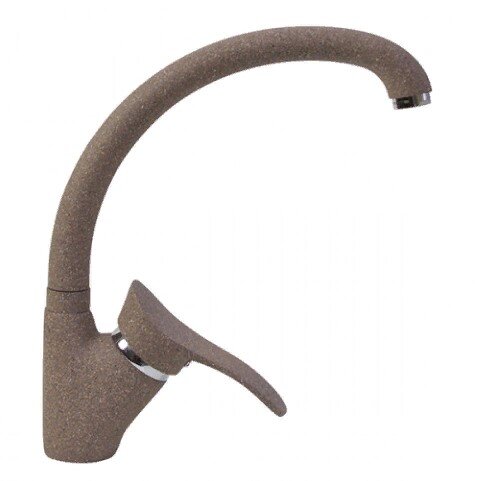 Изображение товара Смеситель для кухни Mixline ML-GS01 терракотовый однорычажный с поворотным изливом