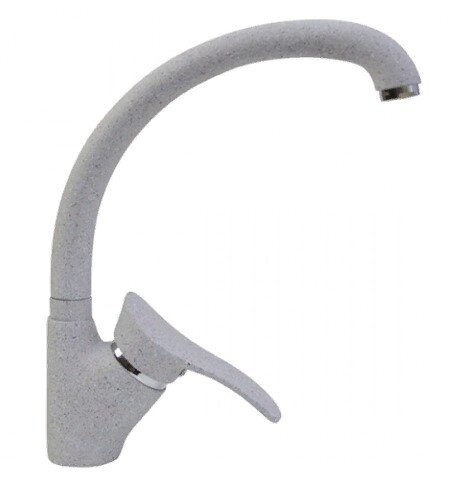 Изображение товара Смеситель для кухни Mixline ML-GS01 40 мм с поворотным изливом серый