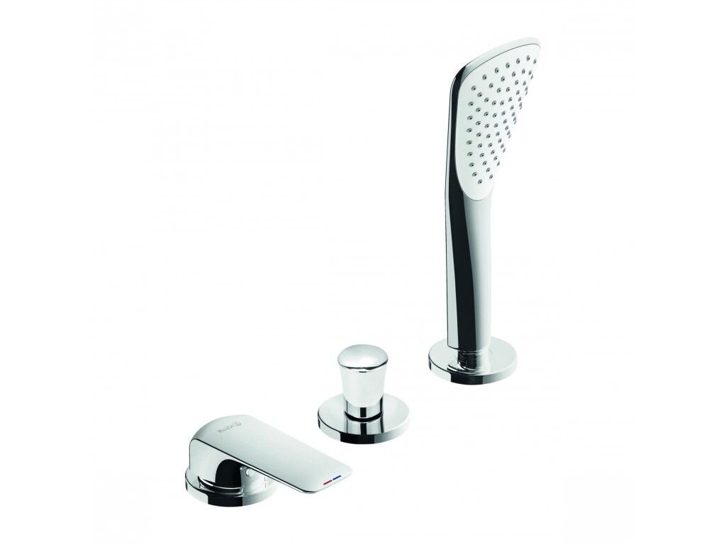 Изображение товара Смеситель Kludi Ameo 414480575 для ванны и душа, на 3 отверстия без излива