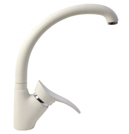 Изображение товара Смеситель для кухни Mixline ML-GS01 331 белый однорычажный с поворотным изливом