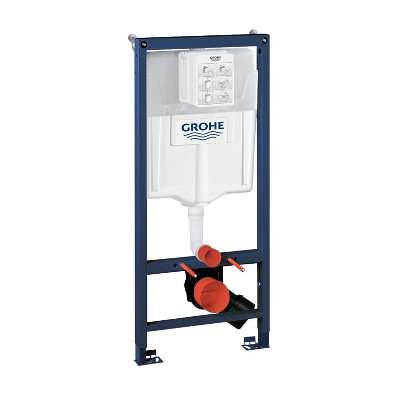 Изображение товара Инсталляция Grohe Rapid SL 38536001 для подвесного унитаза, стандартная, крепежные уголки в комплекте