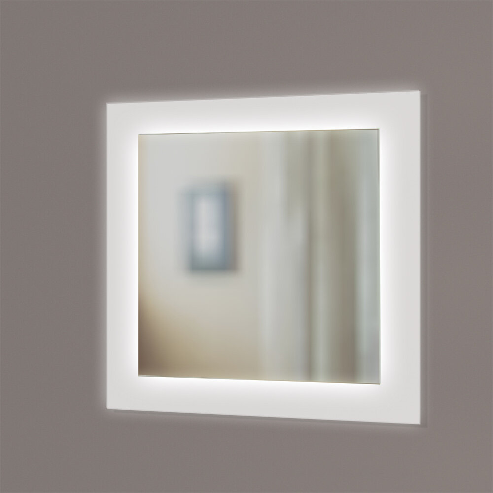 Изображение товара Зеркало Sanvit Ливинг с LED подсветкой, 120 х 90 см Изображение товара Зеркало Sanvit Ливинг с LED подсветкой, 120 х 90 см