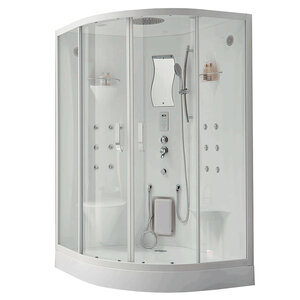 Изображение товара Душевая кабина SSWW WU108A с гидромассажем, 120 x 120 см