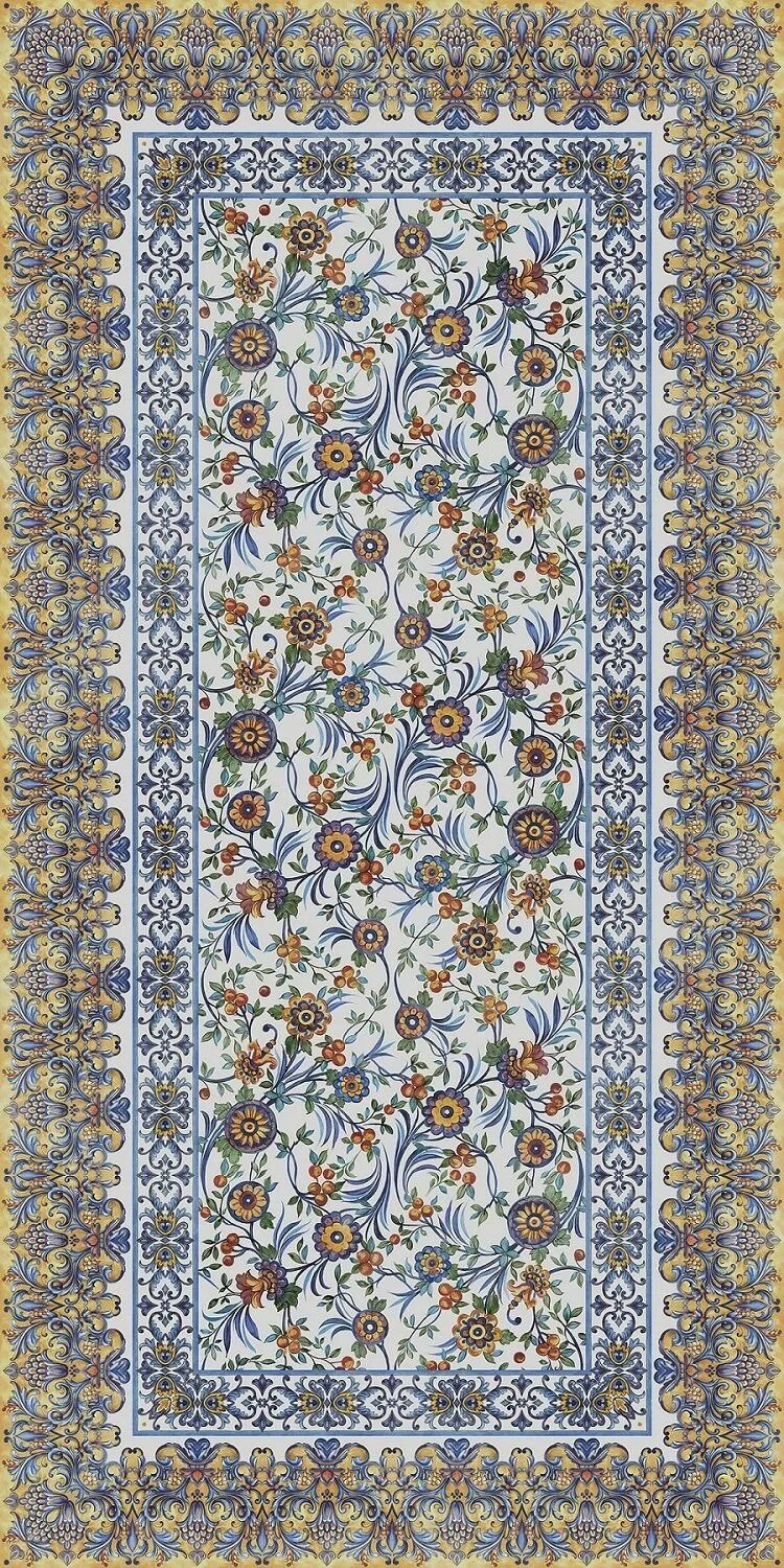 Изображение товара Керамогранит Kerama Marazzi Португалия ковёр Порту VT/A508/SG591820R, 119.5 x 238.5 см, синий