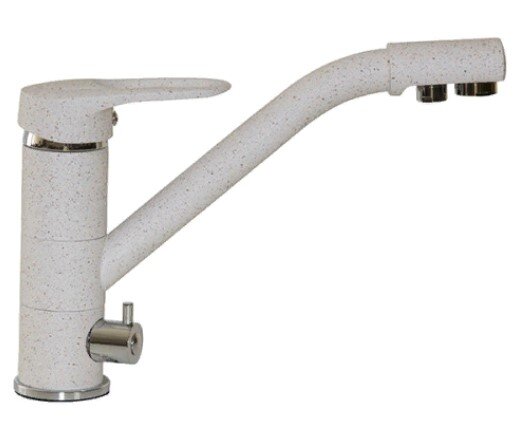 Изображение товара Смеситель для кухни Mixline ML-GS05 (328) с выходом для фильтра бежевый