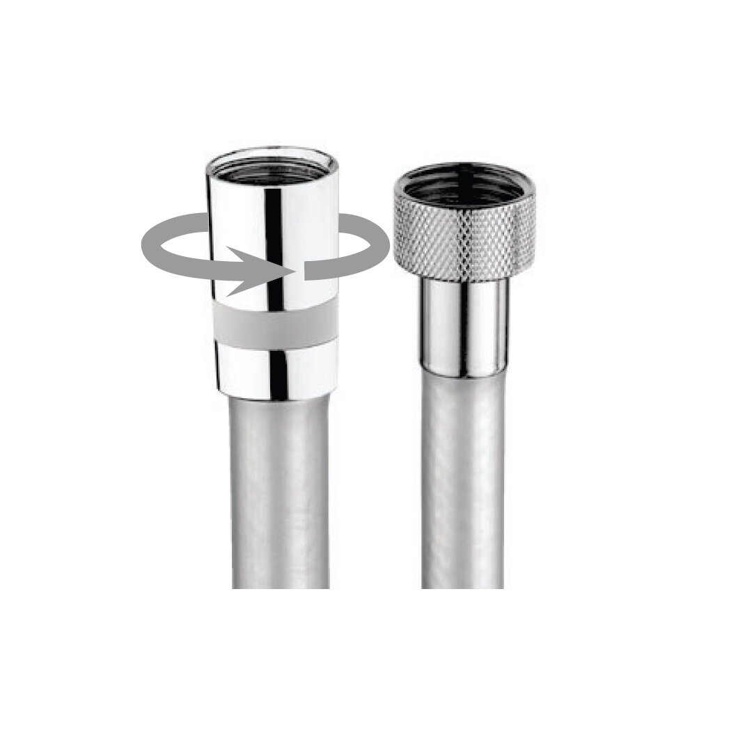 Изображение товара Шланг душевой Bossini Cromolux A00167B.030, 125 см, хром