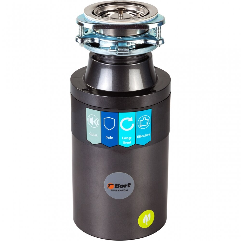 Изображение товара Измельчитель пищевых отходов Bort TITAN 4000 Plus 560Вт