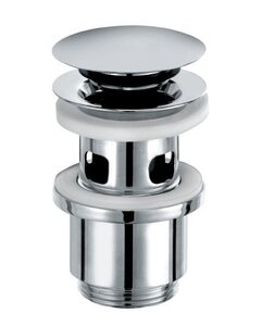 Изображение товара Донный клапан Kludi 1042405-00, для раковины, с переливом