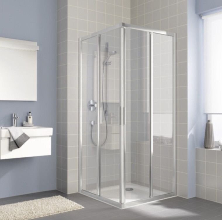Изображение товара Душевой уголок Kermi Cada XS E2L09020 + CKE2R09020, 90 x 90 см Изображение товара Душевой уголок Kermi Cada XS E2L09020 + CKE2R09020, 90 x 90 см
